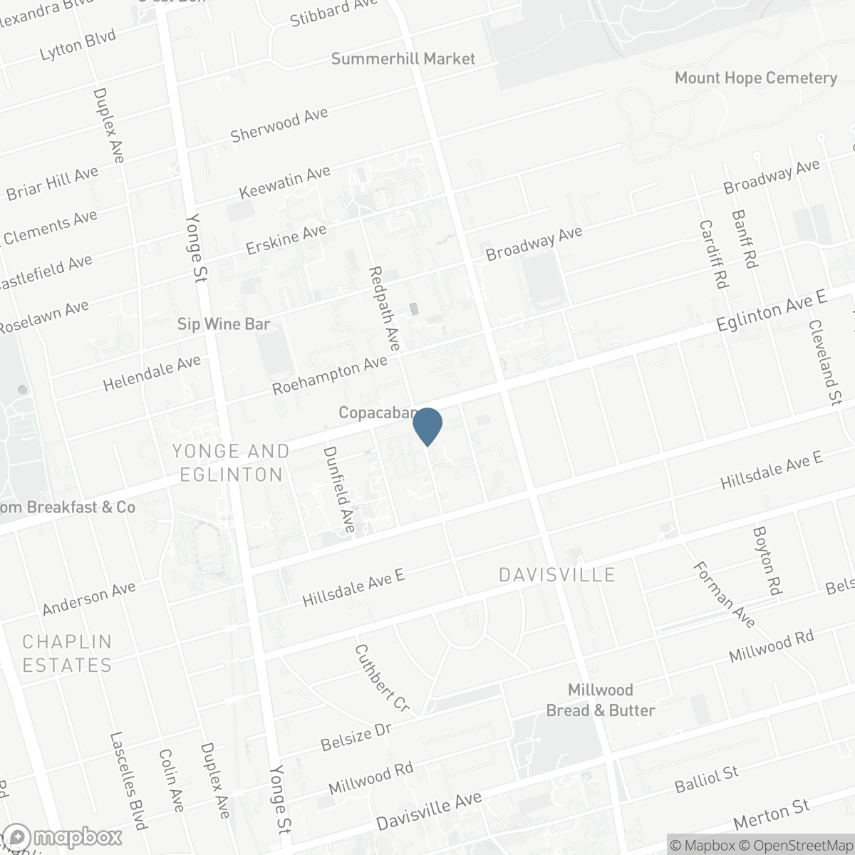 1803 - 125 REDPATH AVENUE, Toronto, Ontario M4S 0B5